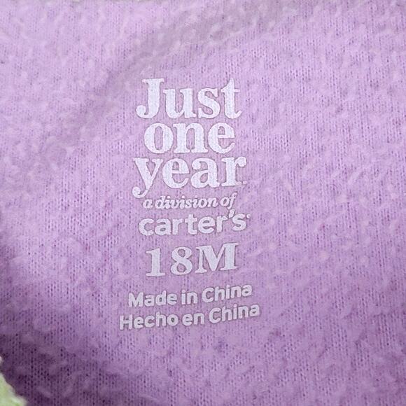 Carter's Fleece Sleeper Bundle 2 Piece Size 18Mo - Picture 3 of 9